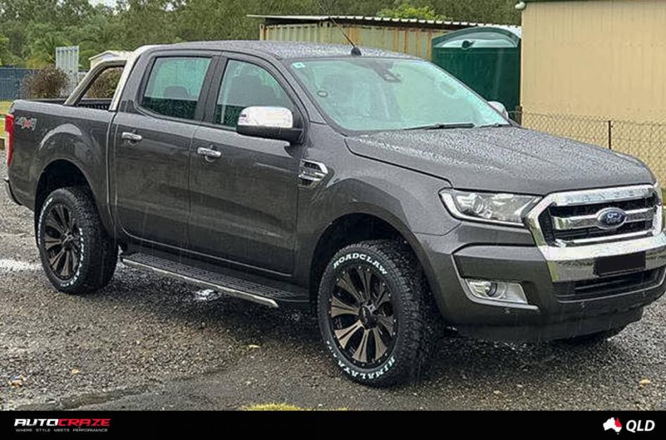 FORD RANGER HE901 SATIN BLACK DARK TINT